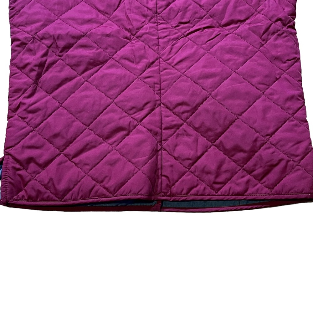 Gap Vest Women’s Small Burgundy Button Down - Picture 9 of 11